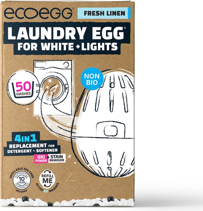 Image du produit Ecoegg L'oeuf pour le linge blanc - Spring Blossom (50 Cycles de lavage, Solide)