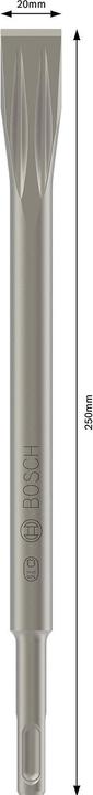 Immagine prodotto Bosch Professional Zubehör Set di scalpelli piatti PRO SDS plus-5C, 20 x 250 mm (20 mm)