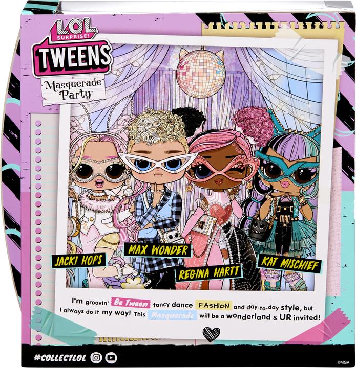 Produktbild MGA L.O.L. Tweens Masquerade Doll - Kat Mischief