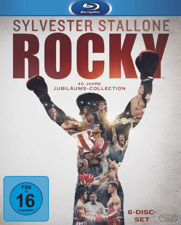 Rocky La saga completa (Blu-ray, 1976, Tedesco)