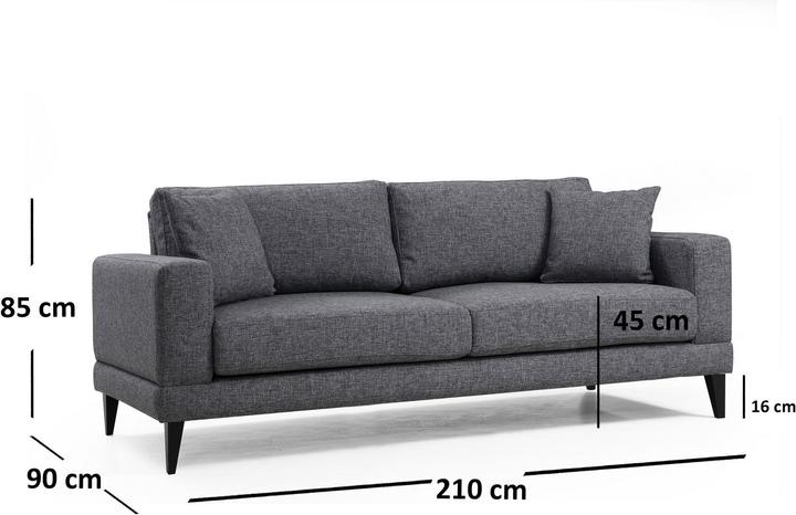 Produktbild Atelier del Sofa Aila (3-Sitzer)