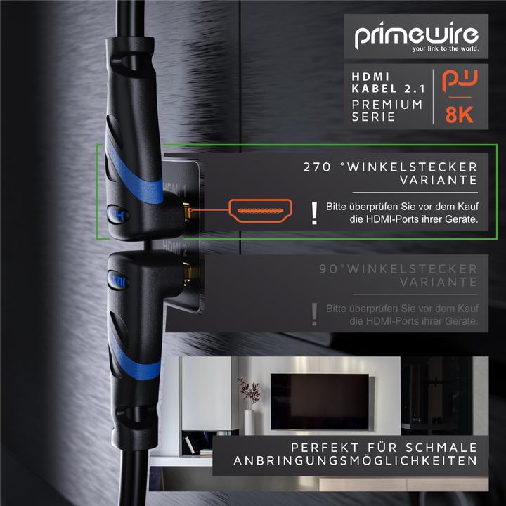 Image du produit Primewire HDMI - HDMI (2 m, HDMI)