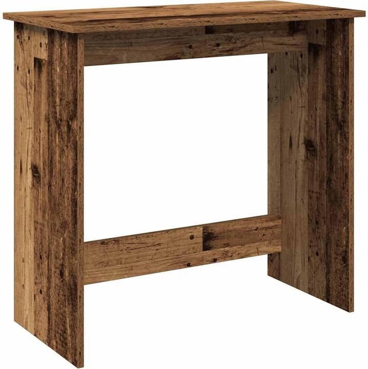 Actual product image VidaXL Desk reclaimed wood look 84x40x75 cm wood-based office desk Table (80 x 40 x 75 cm)