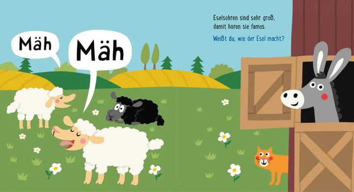 Image du produit Baby Pixi Mein Baby-Pixi-Buggybuch: Oink, Mäh, Muh! (Allemand)