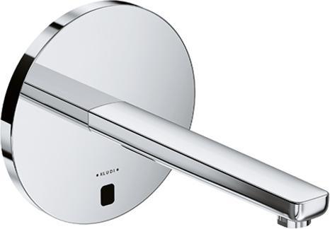 Actual product image Kludi Basin mixer ZENTA E DN 15 el. 6 V Lithium Bat Outlet 240mm ch