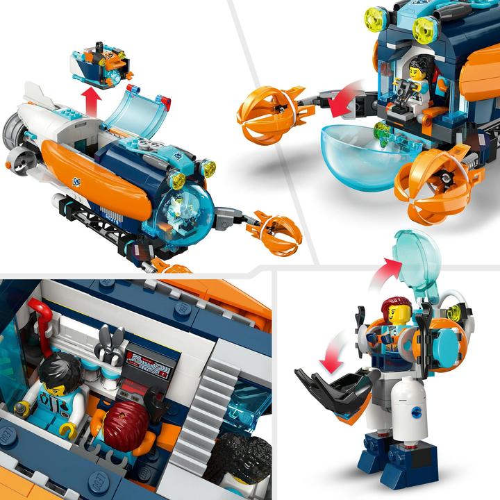 Image du produit LEGO Sous-marin d'exploration (60379, LEGO City)