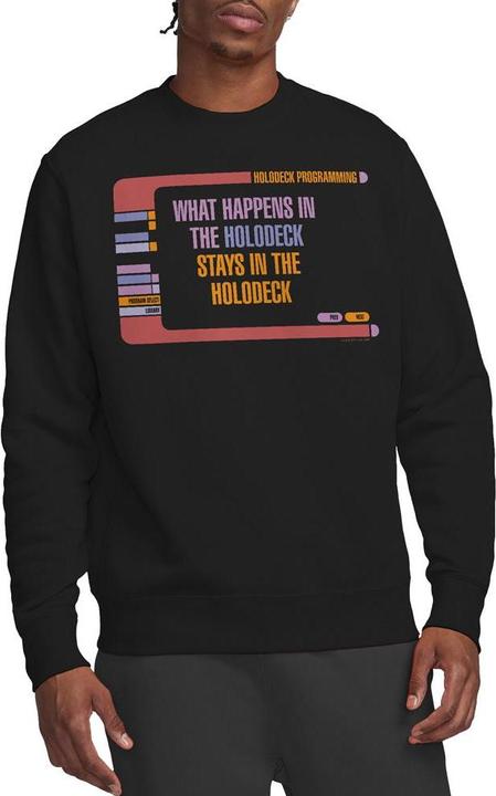 Actual product image Unisex Adult Holodeck Secrets Sweatshirt (S)