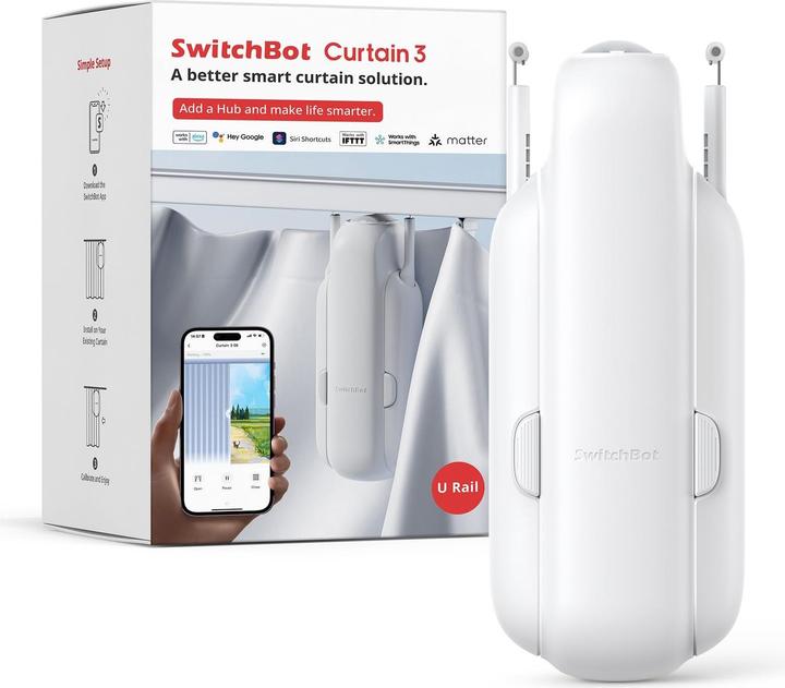 Actual product image SwitchBot U Rail 3