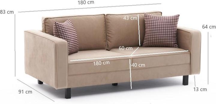 Actual product image Atelier del Sofa Jaden (2 person sofa)