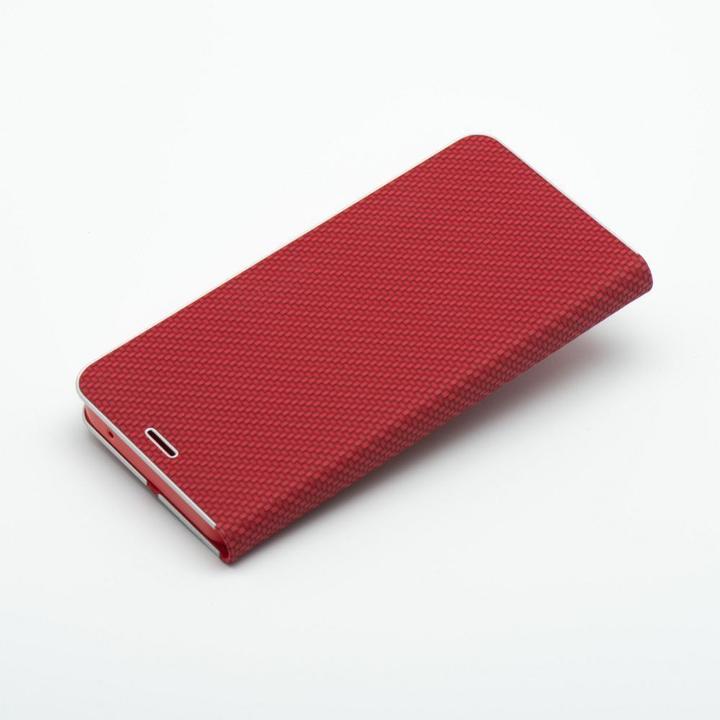 Actual product image OEM Book case LUNA Book Carbon for HUAWEI P30 Pro red (Huawei P30 Pro)