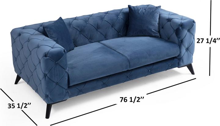 Produktbild Atelier del Sofa Navy (2-Sitzer)