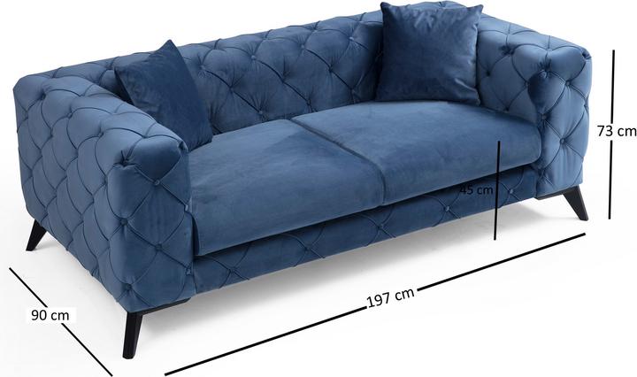 Produktbild Atelier del Sofa Navy (2-Sitzer)
