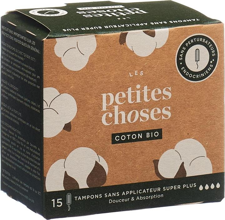 Les Petites Choses Tampons super plus Bio (15 x)