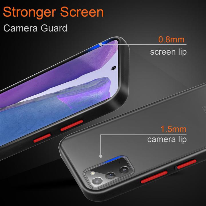 Actual product image Cadorabo Hybrid Matt Cover (Samsung Galaxy Note 20)