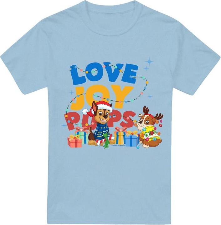 Paw Patrol Love And Joy TShirt weihnachtliches Design