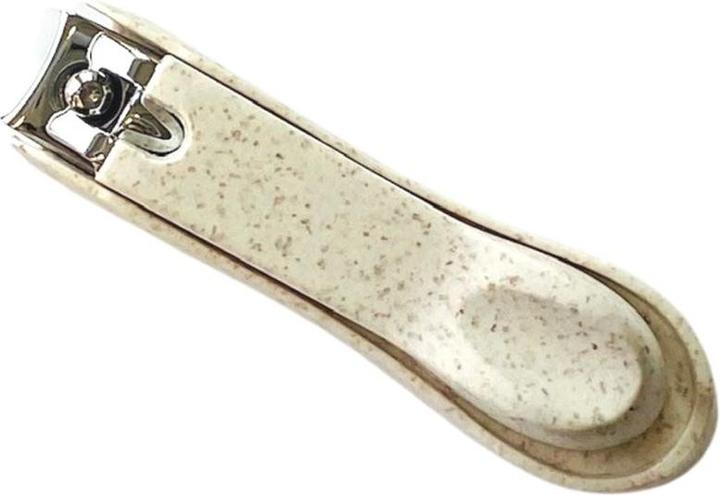 Herba Nagelknipser mit Auffangschale Weizenstroh PP beige