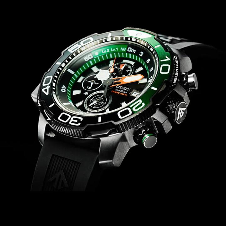 Immagine prodotto Citizen BJ2168-01E Orologio subacqueo Eco-Drive Promaster Marine 47 mm (Orologio sub, 47 mm)