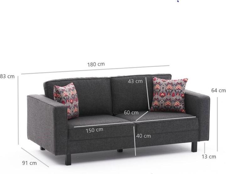 Produktbild Atelier del Sofa Jaden (2-Sitzer)