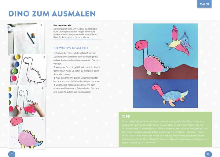 Produktbild Mein bunter Farbenspass – Kinder malen mit Fingerfarben