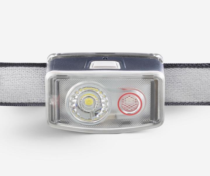Actual product image Forclaz Stirnlampe wiederaufladbar USB-C - UL500 150 Lumen grau (150 lm)