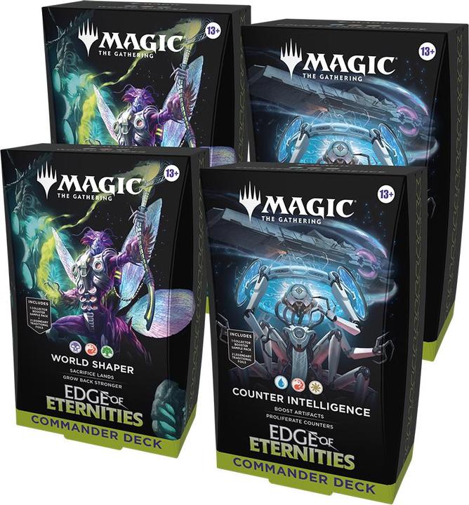 Produktbild Magic the Gathering MTG: Edge of Eternities - Commander Deck Set -E- (Englisch, Commander)