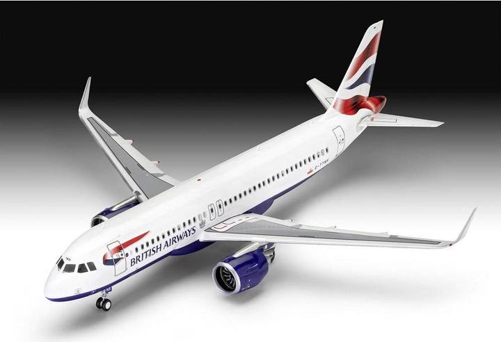 Actual product image Revell 03840 RV 1:144 Airbus A320 neo British Airways flight model kit 1:144