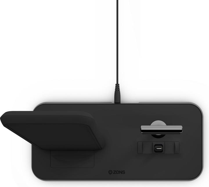 Actual product image Zens Aluminium Dual Wireless Charger + Dock (20 W)