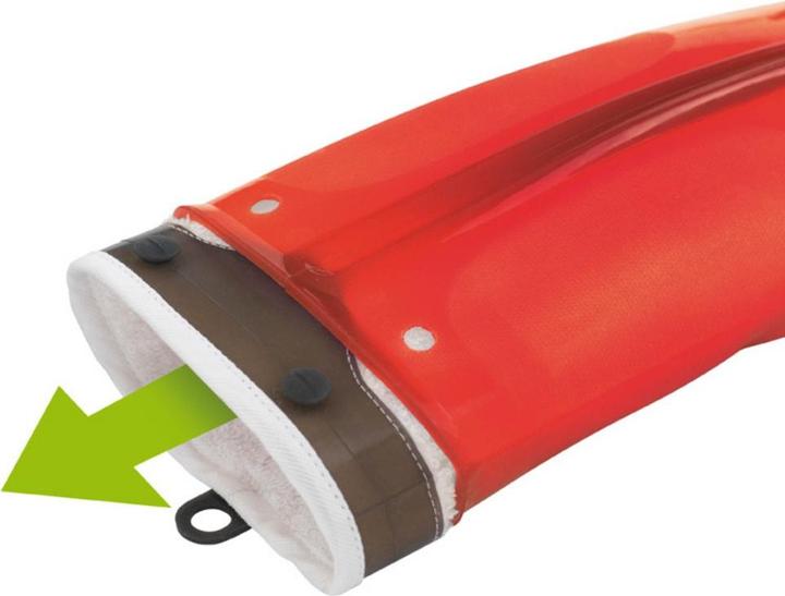 Immagine prodotto Mastrad Guanto da forno Orka Tex in silicone rosso (Silicone, Cotone)