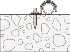 Actual product image Fischer Wedge anchor R 88715 EXA 10/ 15 steel galvanised/expansion clip A 2