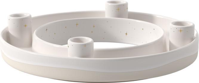 Immagine prodotto Like. by Villeroy & Boch Corona d'Avvento (26,5 x 26,5 x 5,5 cm)