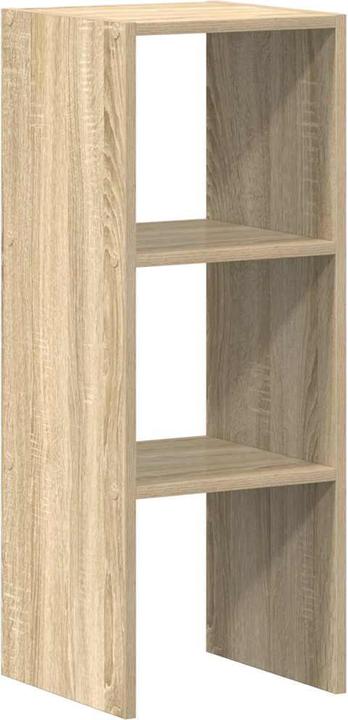 Productafbeelding VidaXL Stapelbare boekenkast Sonoma eiken 30x30x80 cm materiaal op houtbasis (30 x 30 x 80 cm)