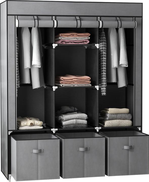 Produktbild Homcom Stoffschrank mit Tür (125 x 43 x 162.5 cm)