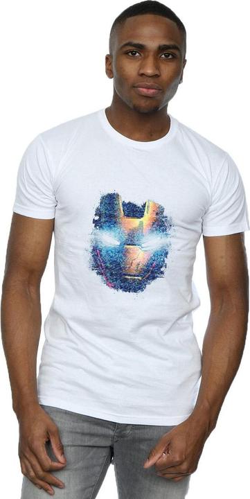 Produktbild Avengers Iron Man Distressed Head TShirt (L)