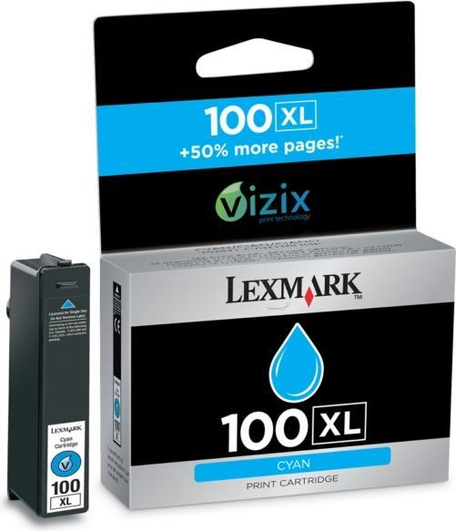 Actual product image Lexmark 100xl (C)