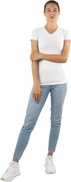 Actual product image Normani Figure-hugging V-neck T-shirt Siena - 8691 (L)