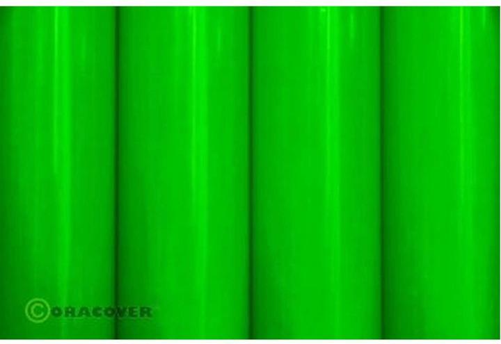 Produktbild Oracover bügelfolie grün floureszierend 1 meter # 41
