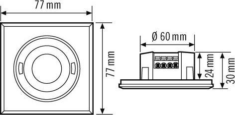 Produktbild Esylux Bewegungsmelder UP (8 m)