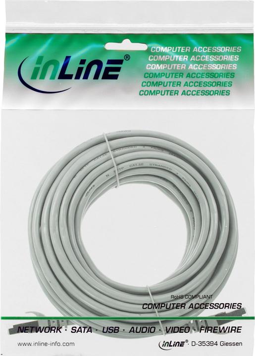 Produktbild InLine Netzwerkkabel (SF/UTP, CAT5e, 30 m)