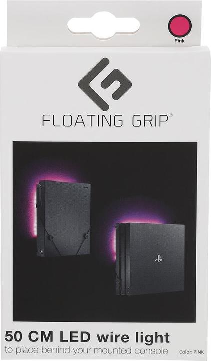 Image du produit Floating Grip Lampe filaire à LED rose - Ajoutez à votre monture (PS4)