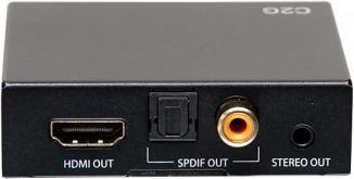 Produktbild C2G HDMI-Audio-Extractor mit TOSLINK, SPDIF und