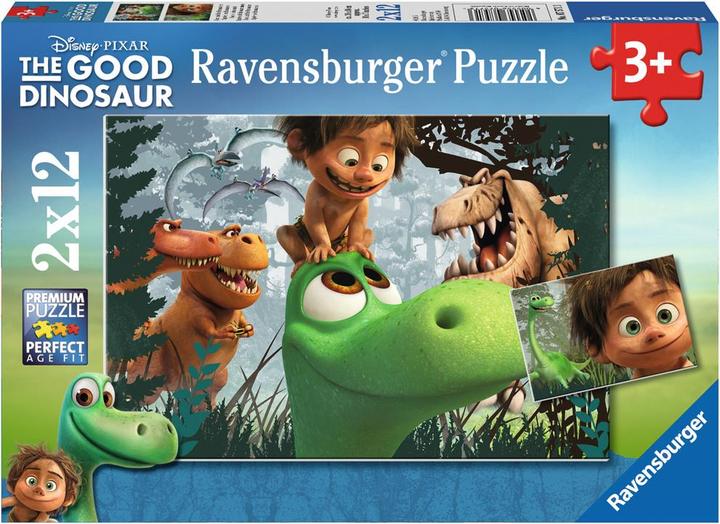 Image du produit Ravensburger Le bon dinosaure 2x12p (12 pièces)