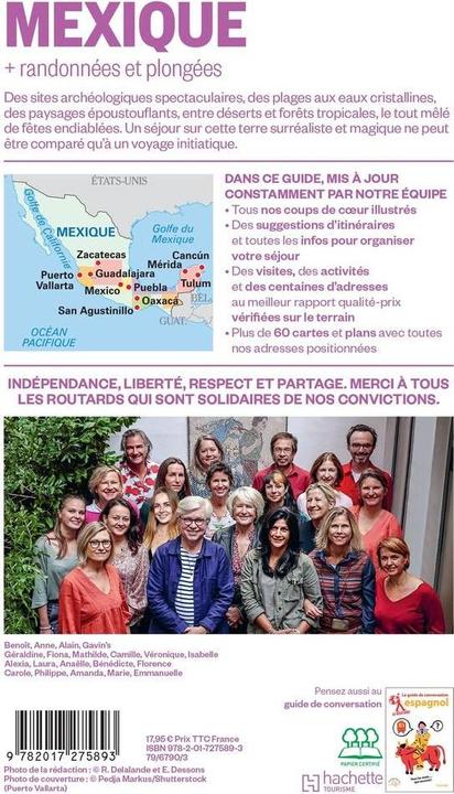 Produktbild Mexique : + randonnées et plongées 2025 2026 (Französisch, Collectif, 2024)