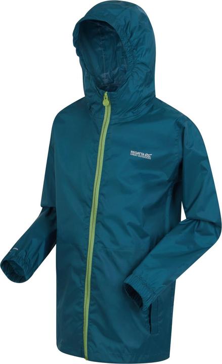 Actual product image Regatta Great Outdoors Childrens/Kids Pack It Jacket III Waterproof Packaway Black (116)