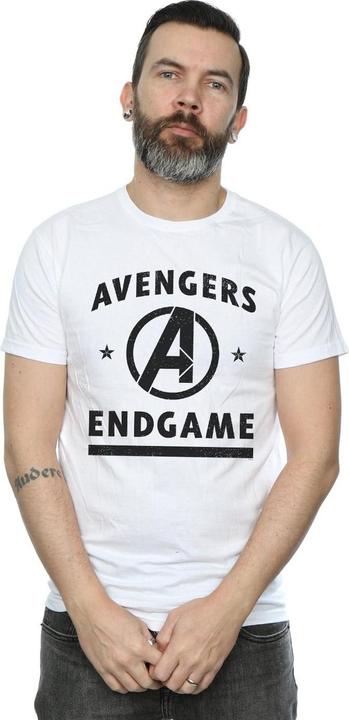 Actual product image Mens Avengers Endgame Varsity T-Shirt (M)
