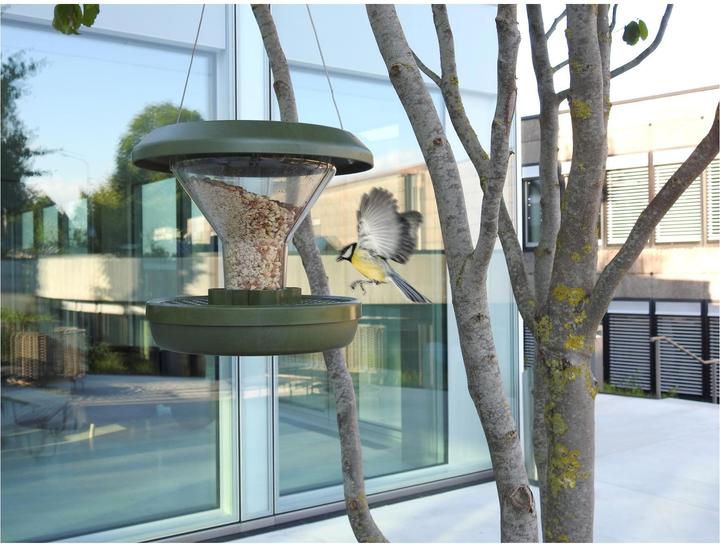 Image du produit Swissinno Vogel-Futtersilo "Davos" SMART BIRDS. Grün