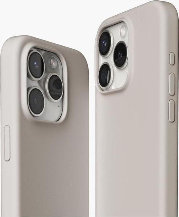 Image du produit Vonmählen Etui en silicone écologique pour iPhone 15 Pro Max - Crème (Apple iPhone 15 Pro Max)