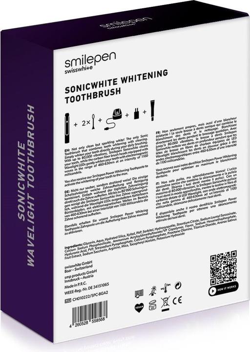 Immagine prodotto SmilePen Sbiancamento SonicBlue (Spazzolino sonico)