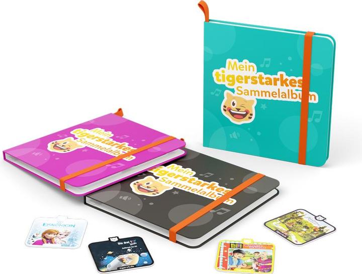 Actual product image Tigermedia scrapbook (German)