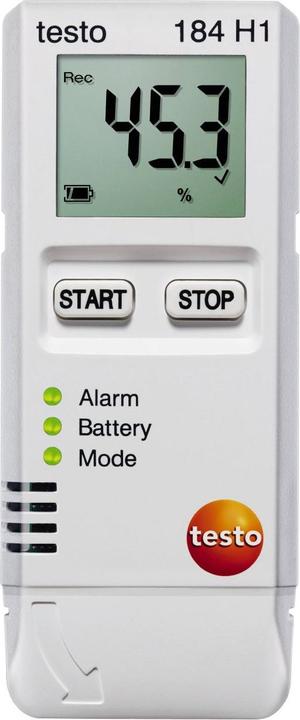 Actual product image Testo 184 H1 - Humidity and temperature data logger for transport monitoring (Thermometers)