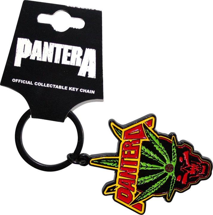 Image du produit Pantera - Porte-clés LEAF SKULL
